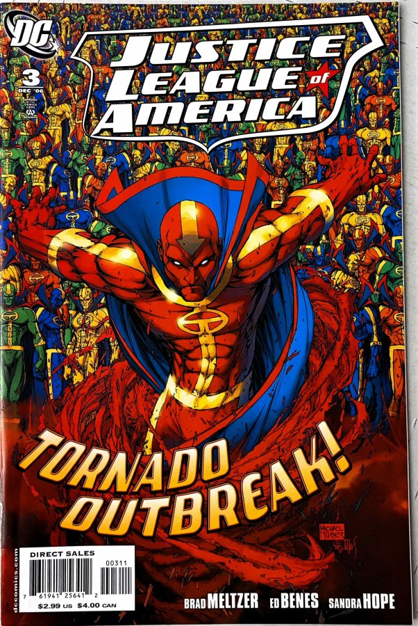 Justice League of America #3 (2006) DC First Printing cover