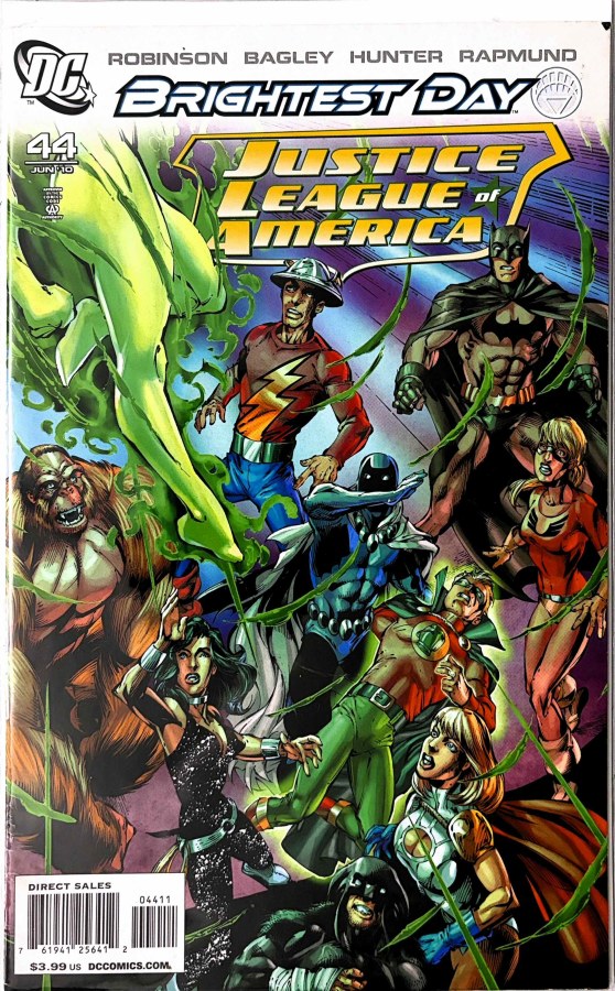 Justice League of America #44 (2010) DC First Printing cover