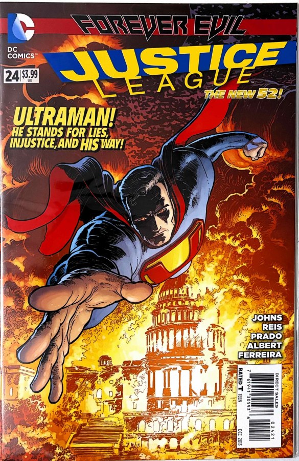 Justice League #24 (2013) DC First Printing cover