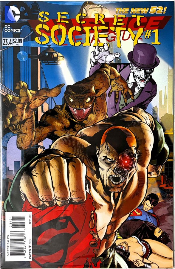 Justice League #23.4 (2013) DC cover