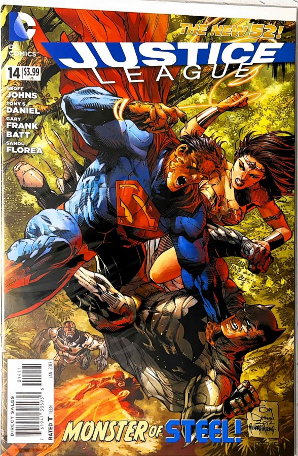 Justice League #14 (2013) DC First Printing cover