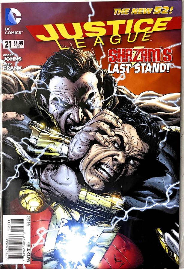 Justice League #21 (2013) DC First Printing cover