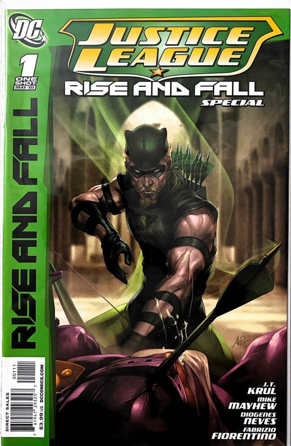 Justice League: The Rise & Fall Special #1 (2010) DC First Printing cover