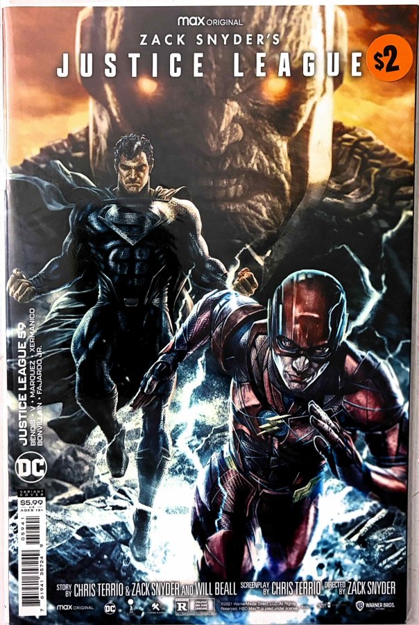 Justice League #59 (2021) DC First Printing cover