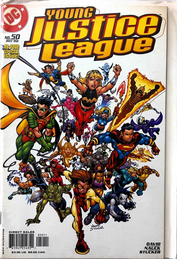 Young Justice #50 (2002) DC cover