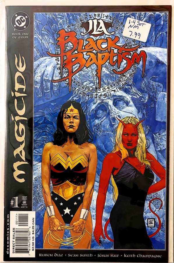 JLA: Black Baptism #1 (2001) DC cover