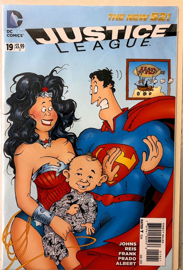 Justice League #19 (2013) DC First Printing cover