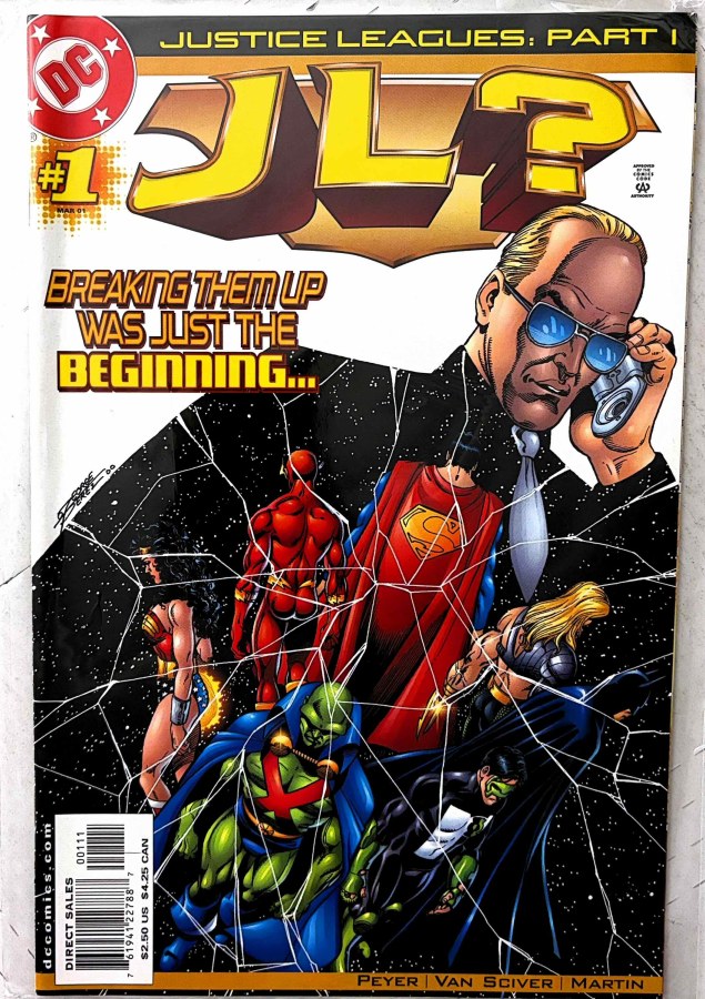 Justice Leagues: JL? #1 (2001) DC First Printing cover