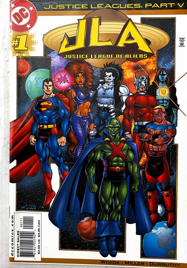 Justice Leagues: Justice League of Aliens #1 (2001) DC First Printing cover