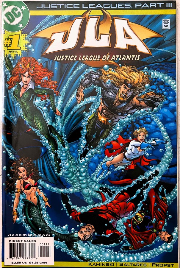Justice Leagues: Justice League of Atlantis #1 (2001) DC cover