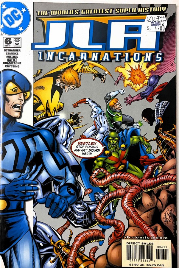 JLA: Incarnations #6 (2001) DC First Printing cover