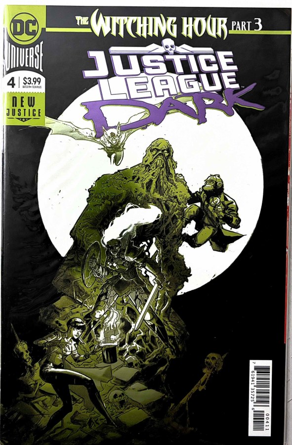 Justice League Dark #4 (2018) DC First Printing cover