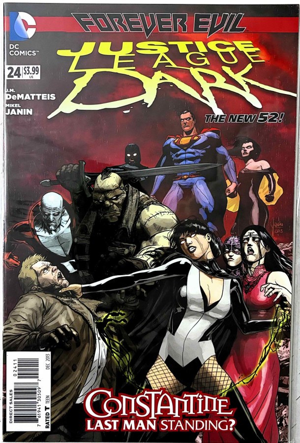 Justice League Dark #24 (2013) DC First Printing cover
