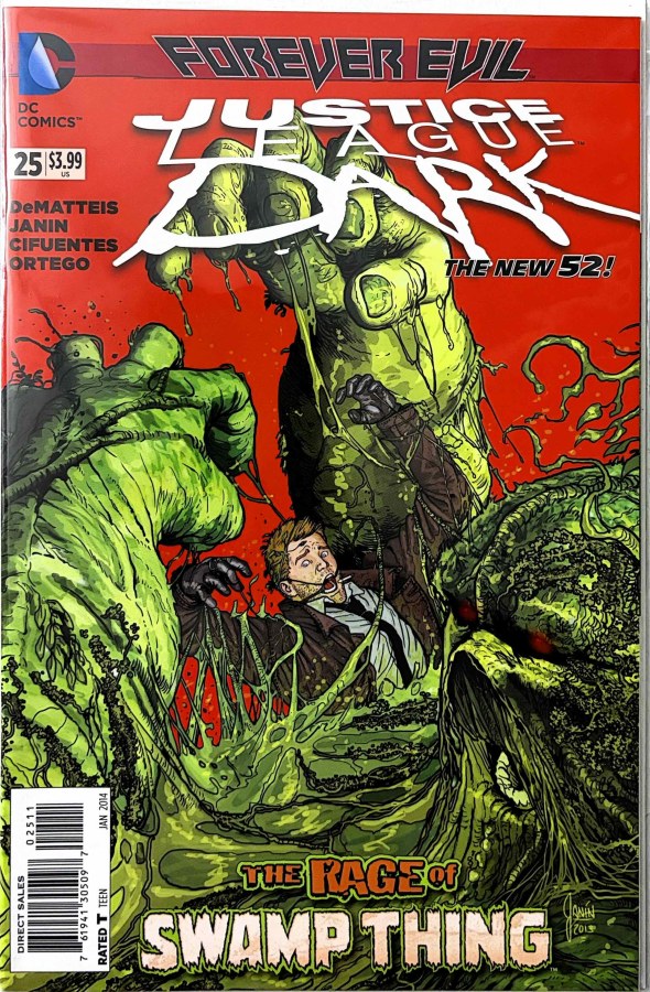 Justice League Dark #25 (2014) DC First Printing cover