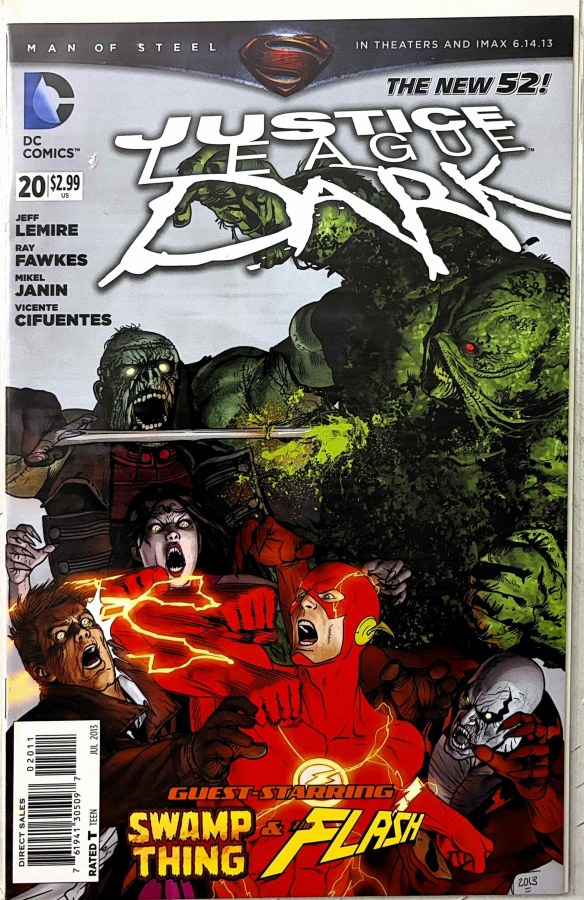 Justice League Dark #20 (2013) DC First Printing cover