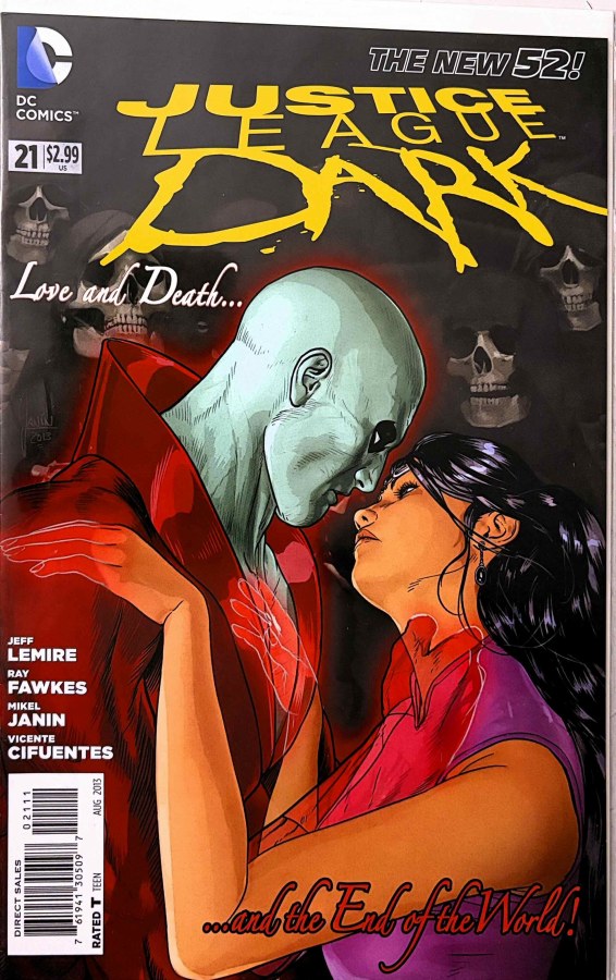 Justice League Dark #21 (2013) DC First Printing cover