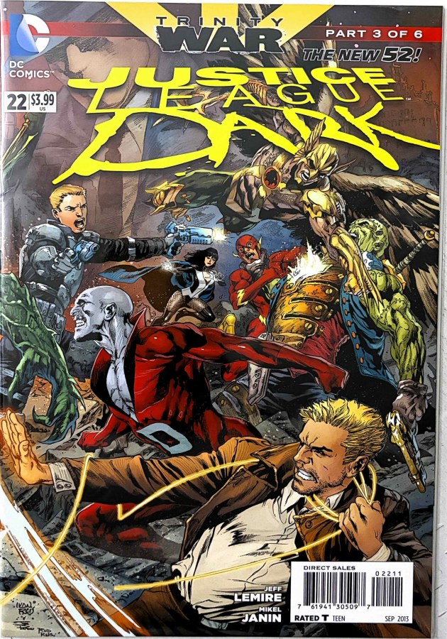 Justice League Dark #22 (2013) DC First Printing cover