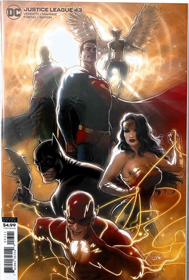 Justice League #43 (2020) DC First Printing cover
