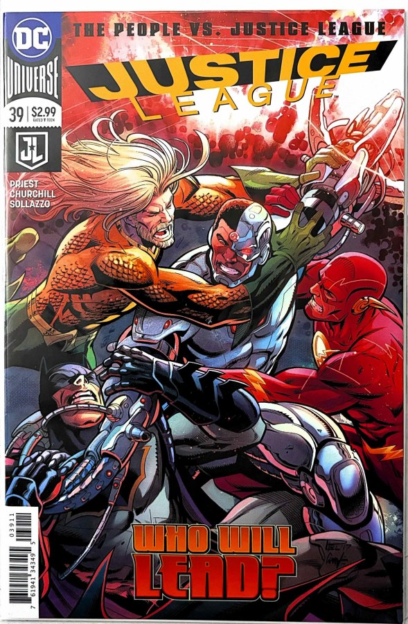 Justice League #39 (2018) DC First Printing cover
