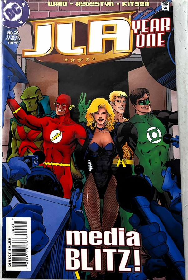 JLA: Year One #2 (1998) DC cover