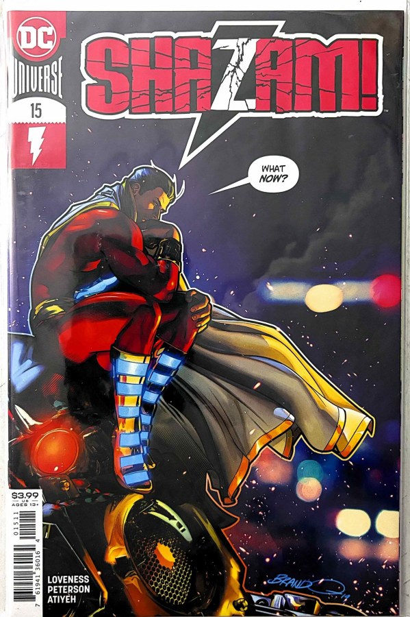 Shazam! #15 (2020) DC First Printing cover