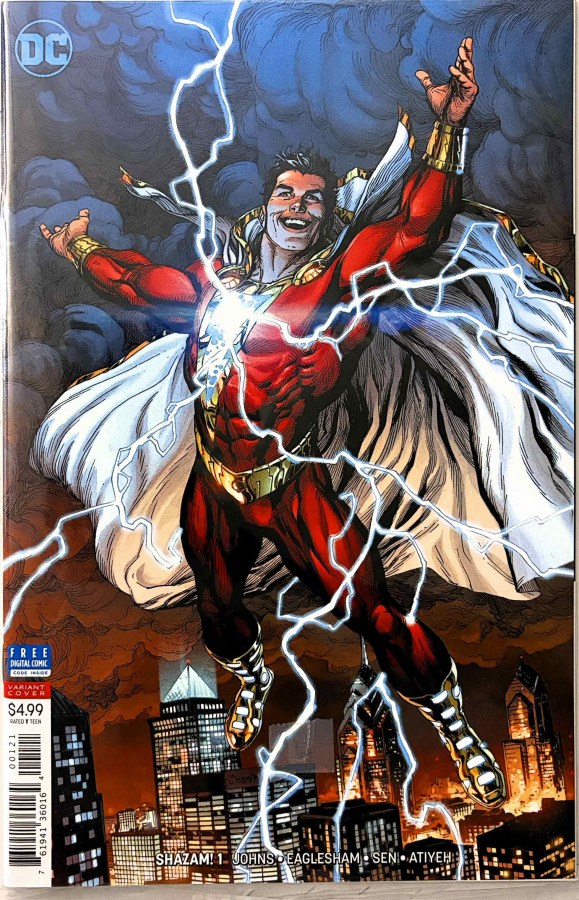 Shazam! #1 (2018) DC cover