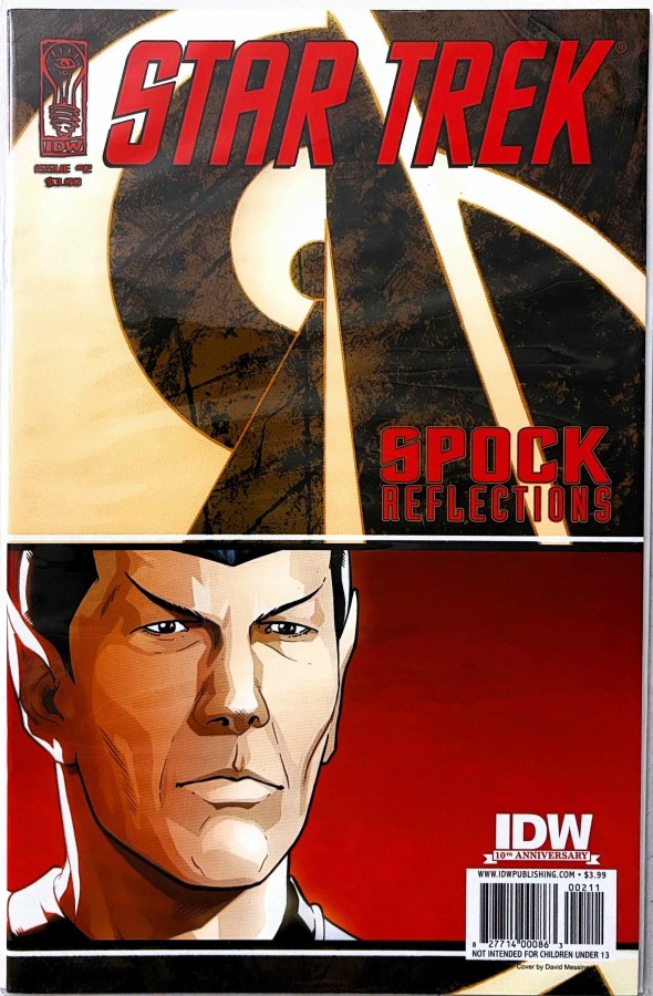 Star Trek: Spock: Reflections #2 (2009) IDW First Printing cover