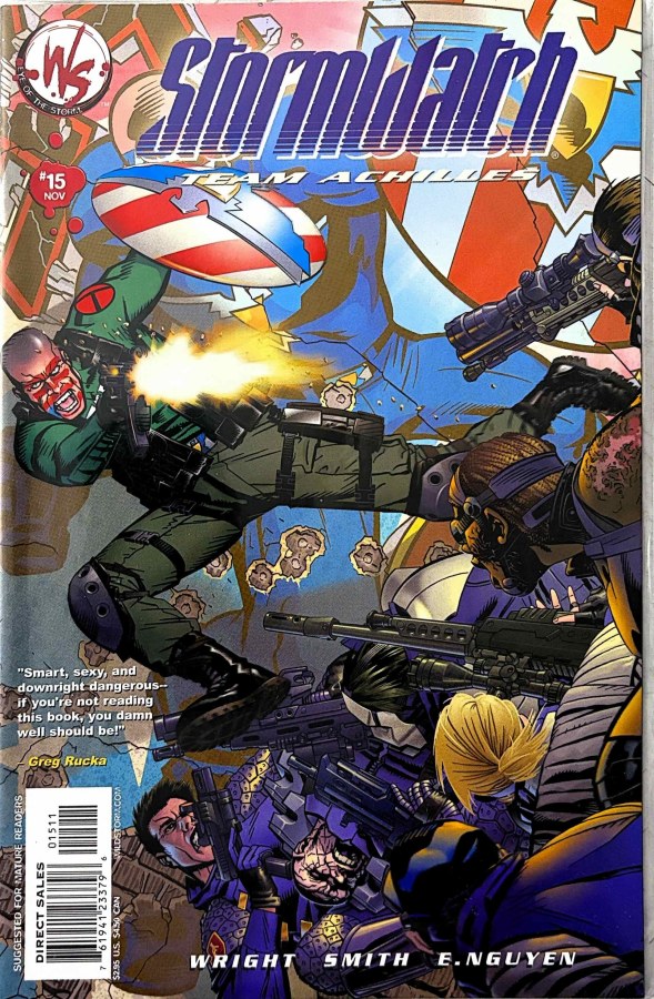 Stormwatch: Team Achilles #15 (2003) Wildstorm First Printing cover