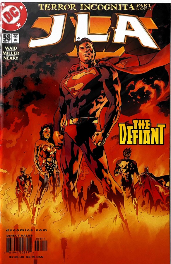 JLA #58 (2001) DC First Printing cover
