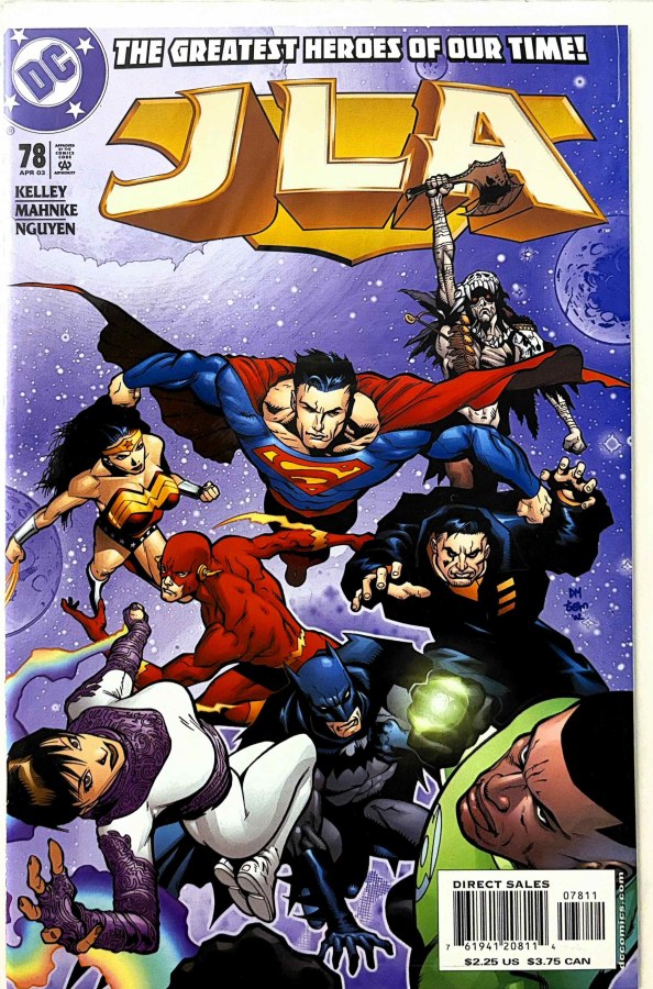 JLA #78 (2003) DC First Printing cover