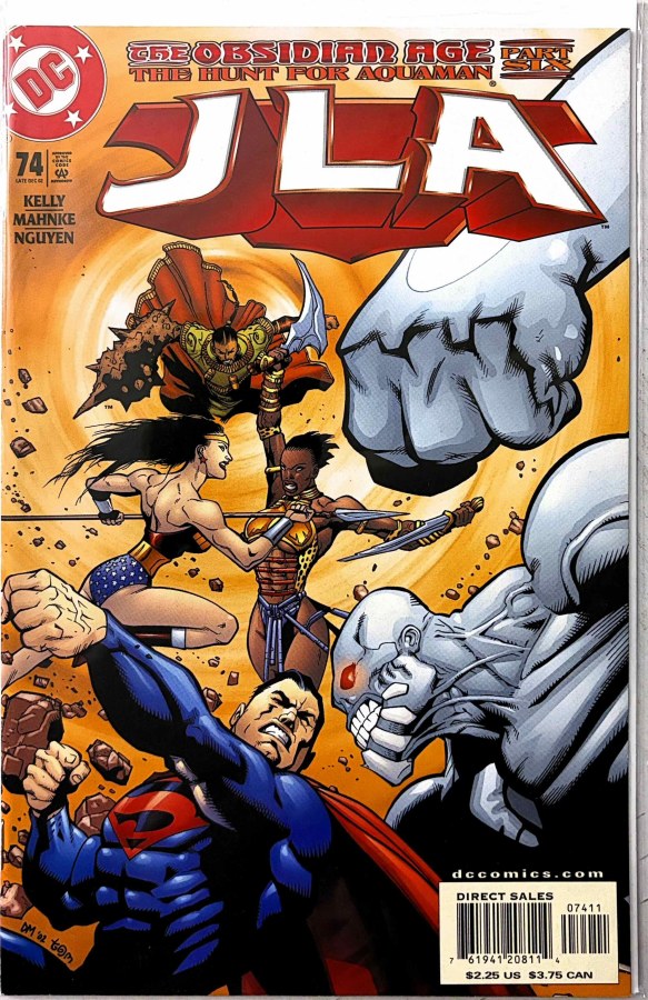JLA #74 (2002) DC First Printing cover