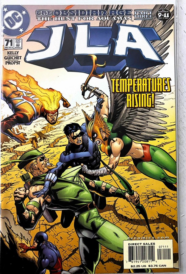 JLA #71 (2002) DC First Printing cover