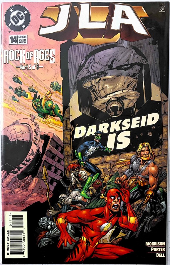 JLA #14 (1998) DC First Printing cover