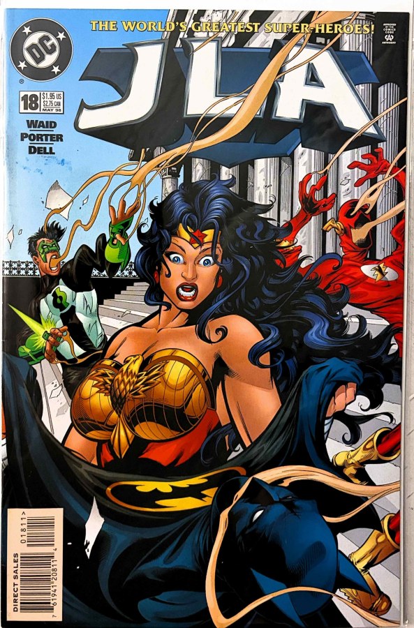 JLA #18 (1998) DC First Printing cover
