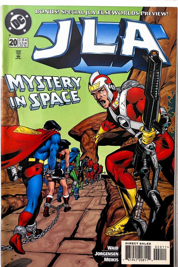 JLA #20 (1998) DC First Printing cover