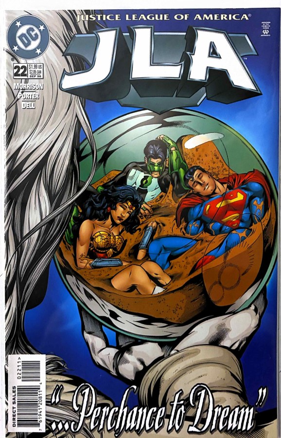JLA #22 (1998) DC First Printing cover