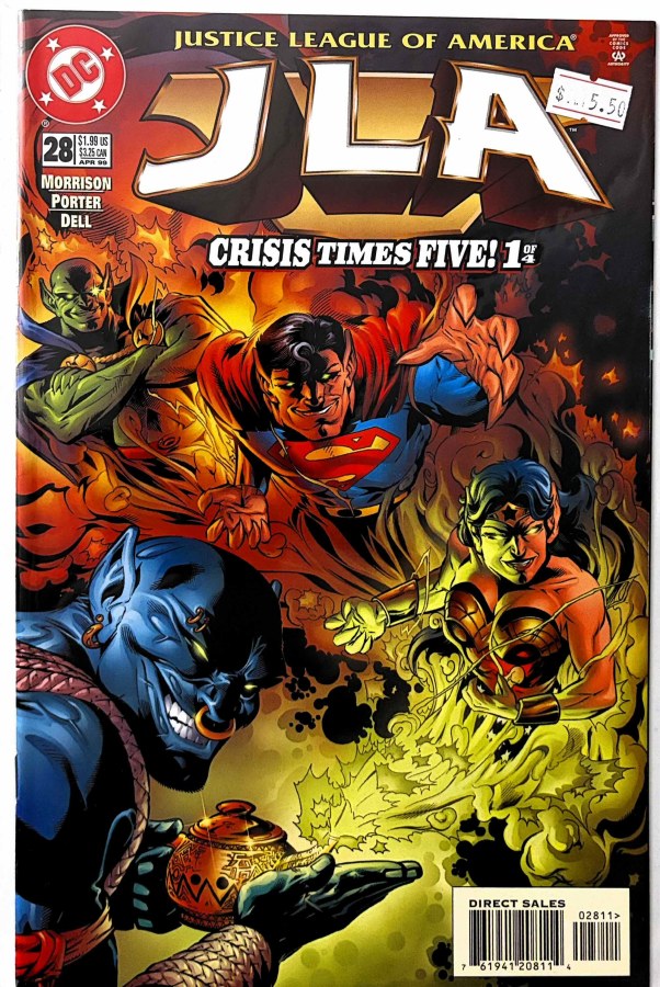 JLA #28 (1999) DC First Printing cover