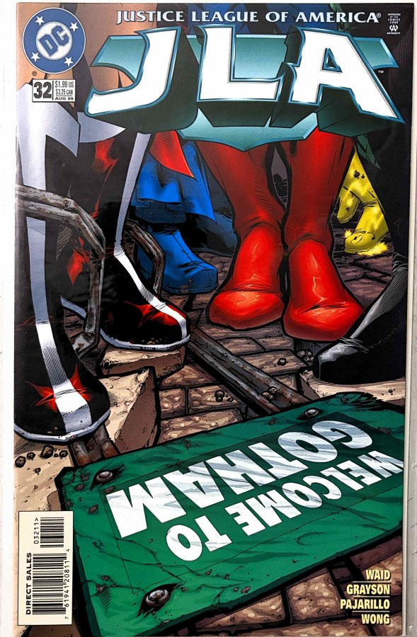 JLA #32 (1999) DC First Printing cover
