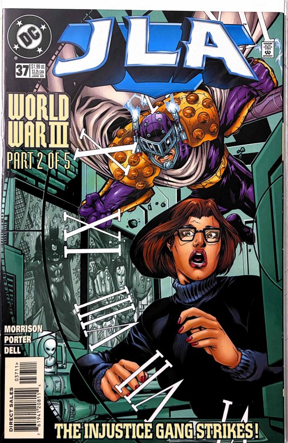 JLA #37 (2000) DC First Printing cover