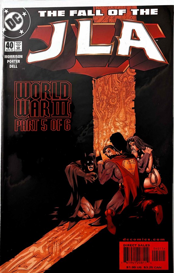 JLA #40 (2000) DC First Printing cover