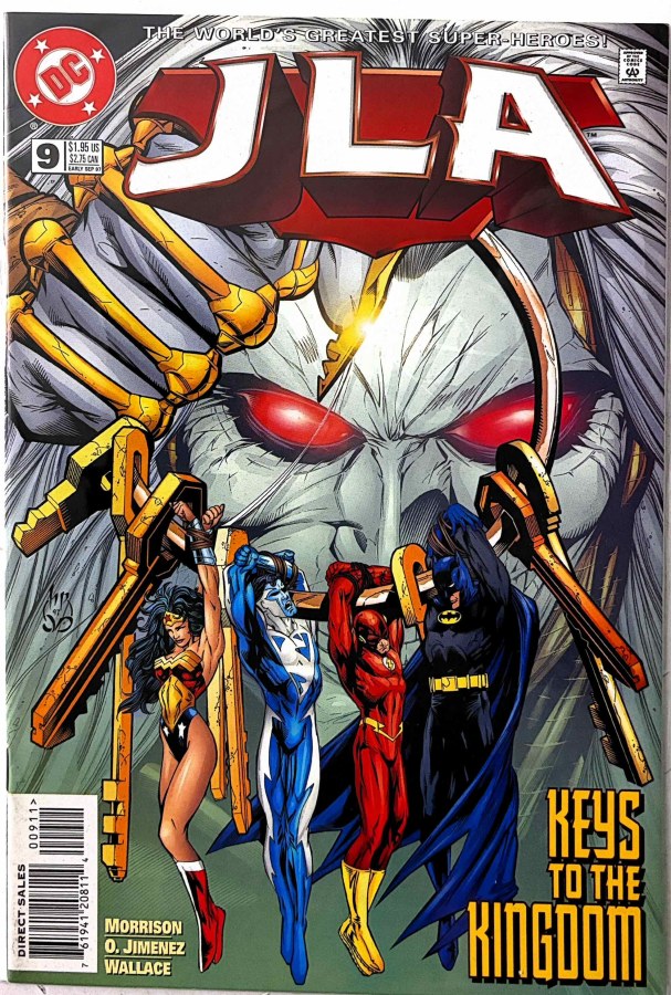 JLA #9 (1997) DC First Printing cover