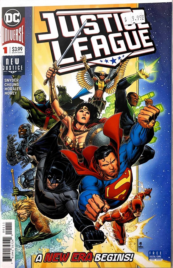Justice League #1 (2018) DC First Printing cover