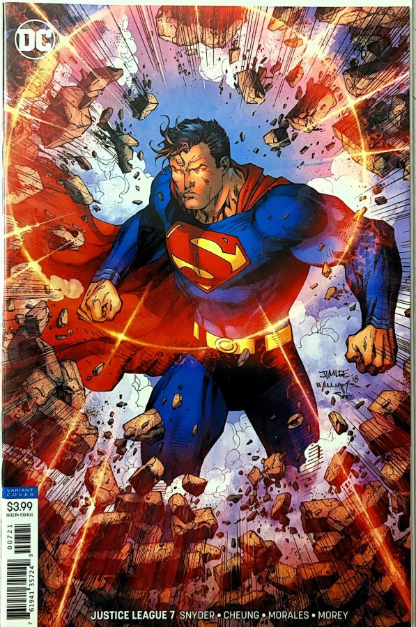 Justice League #7 (2018) DC First Printing cover