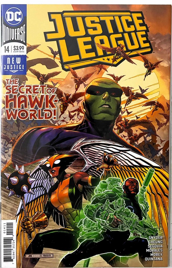 Justice League #14 (2019) DC First Printing cover