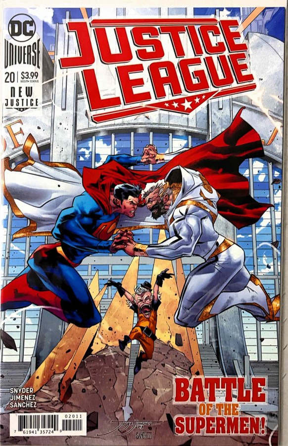 Justice League #20 (2019) DC First Printing cover