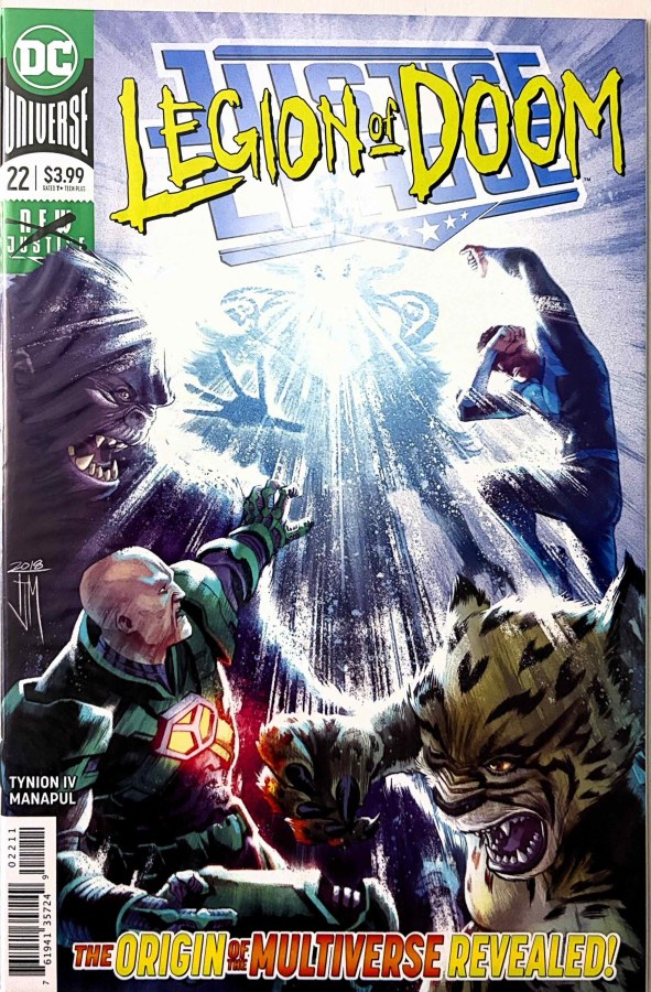 Justice League #22 (2019) DC First Printing cover