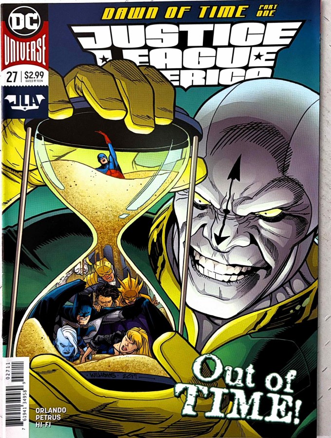 Justice League of America #27 (2018) DC First Printing cover