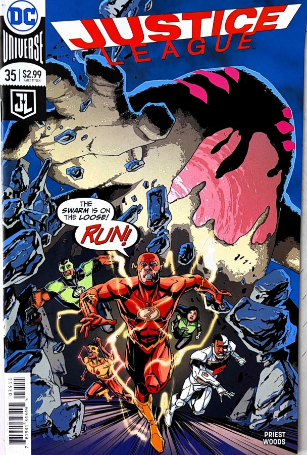 Justice League #35 (2017) DC First Printing cover