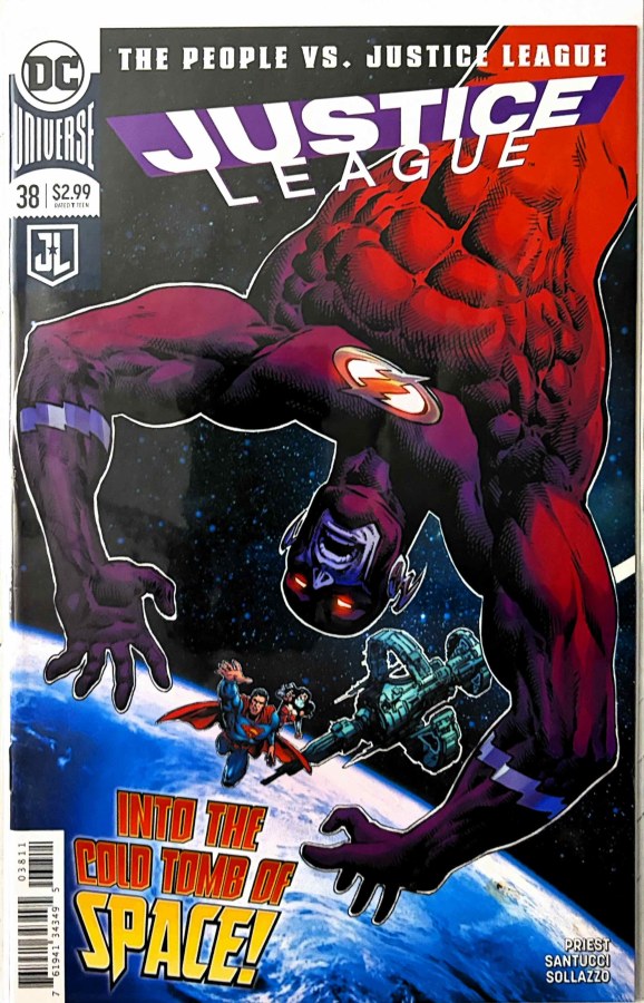 Justice League #38 (2018) DC First Printing cover