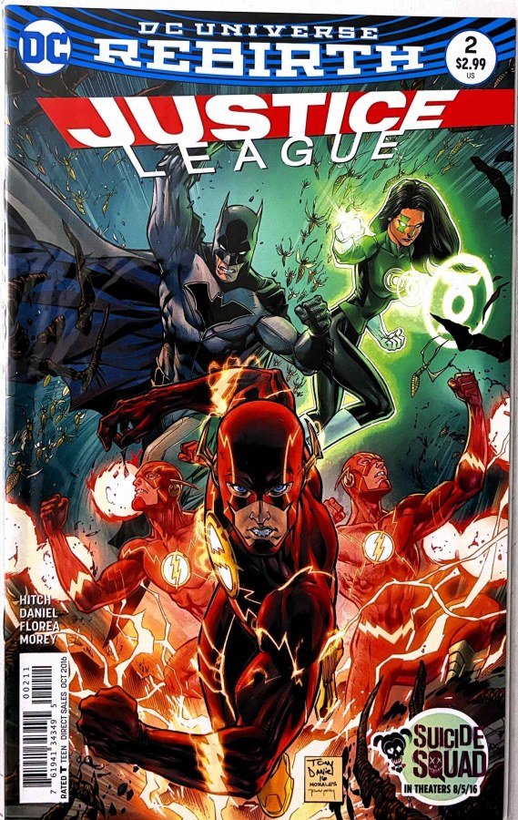 Justice League #2 (2016) DC First Printing cover